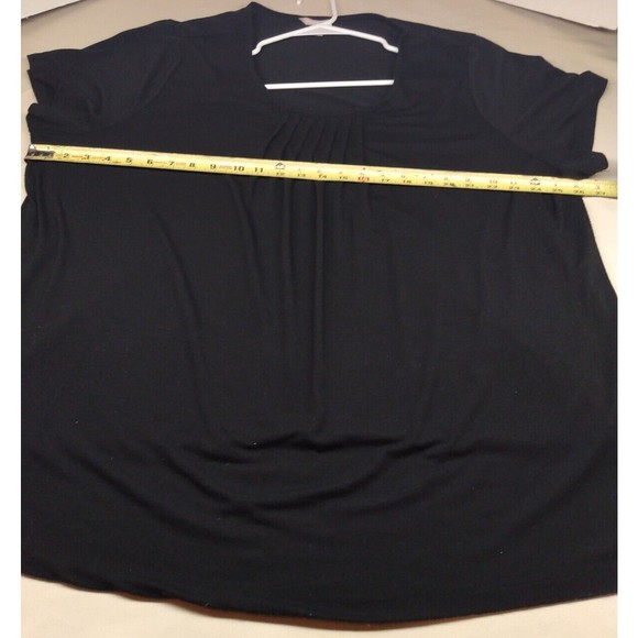 WHITE STAG WOMENS T-SHIRT BLACK  SIZE 3X 22W/24W - Picture 7 of 12